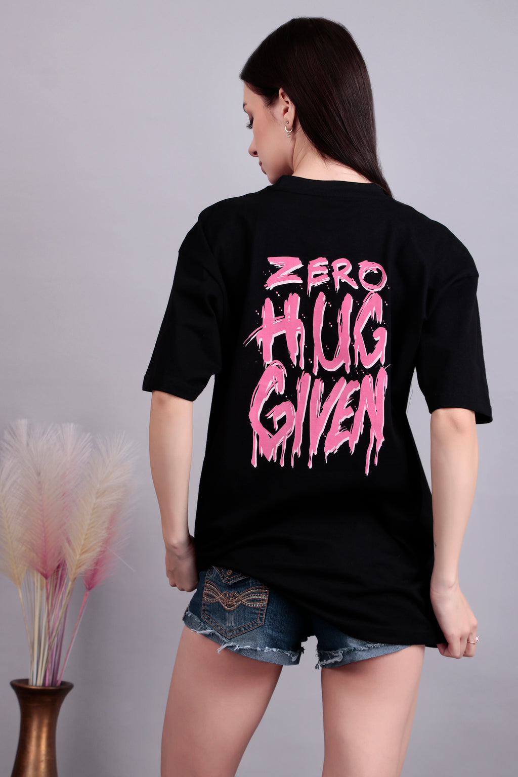 The Black Oversized Graphic Tee