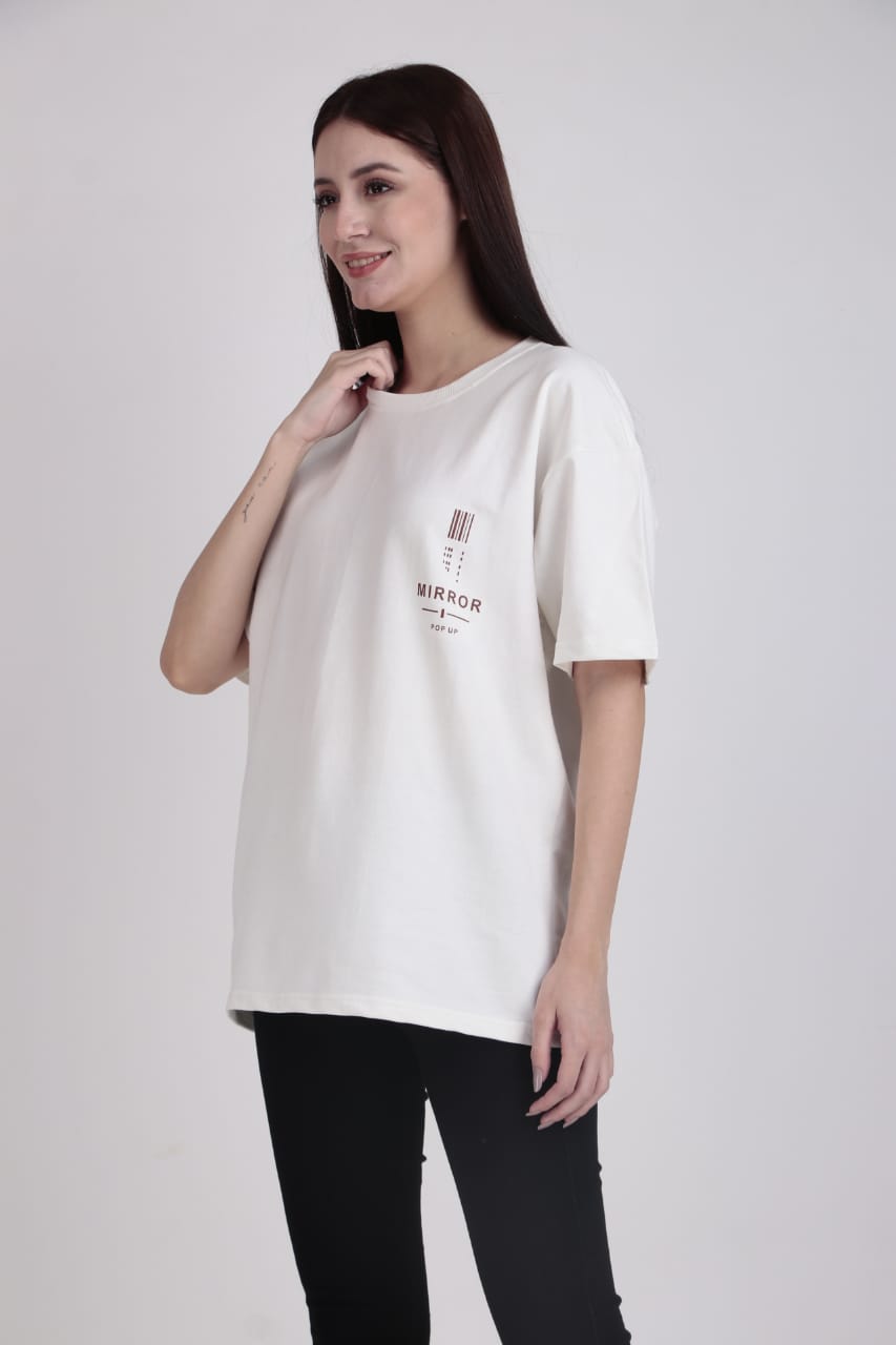 Unisex Oversized Off T-Shirt | Edition.01 Minimal. Bold. Urban.