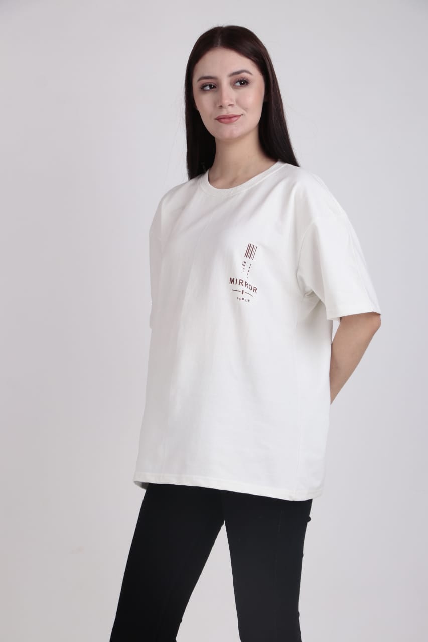 Unisex Oversized Off T-Shirt | Edition.01 Minimal. Bold. Urban.